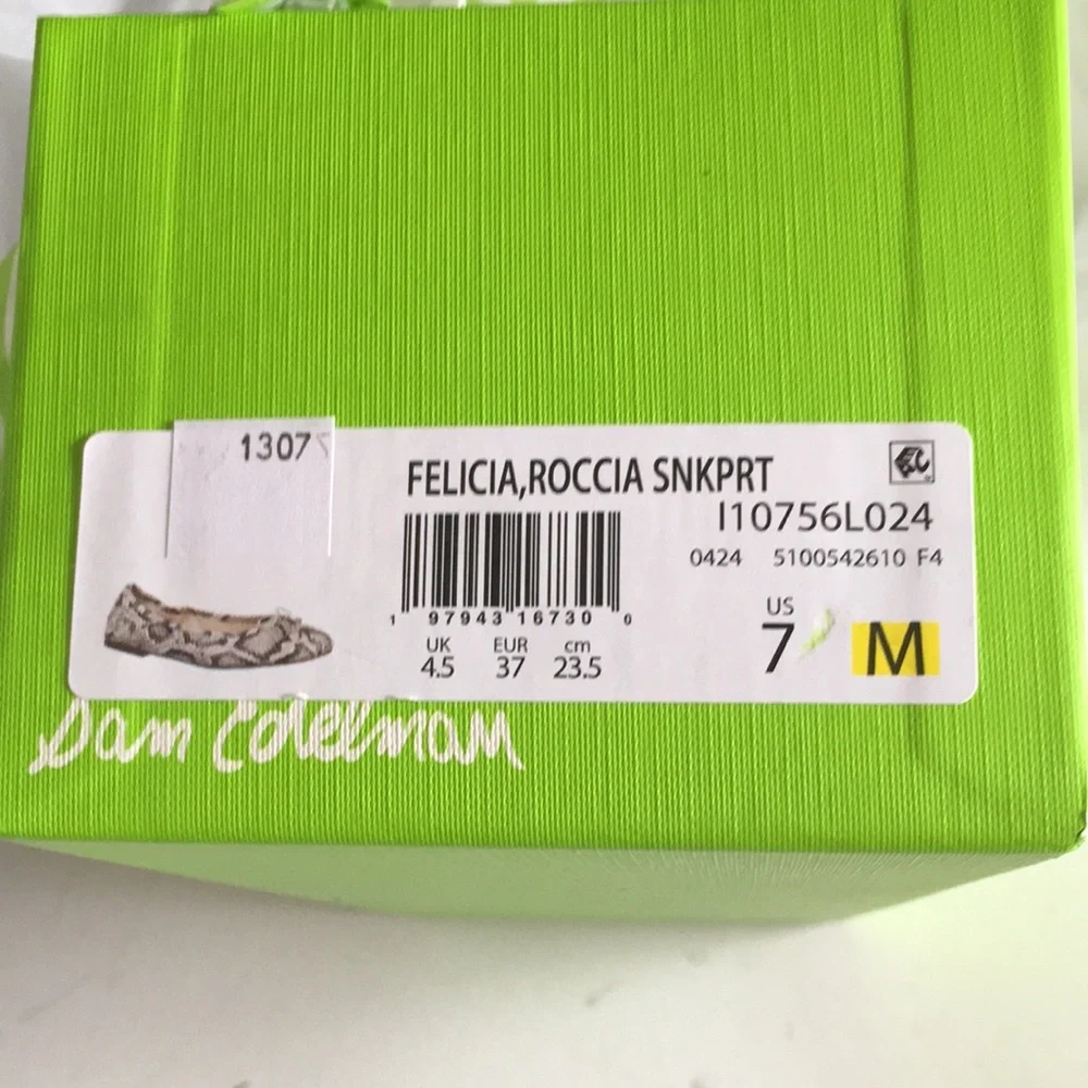 Sam Edelman Python Pattern Flats - Picture 8 of 8